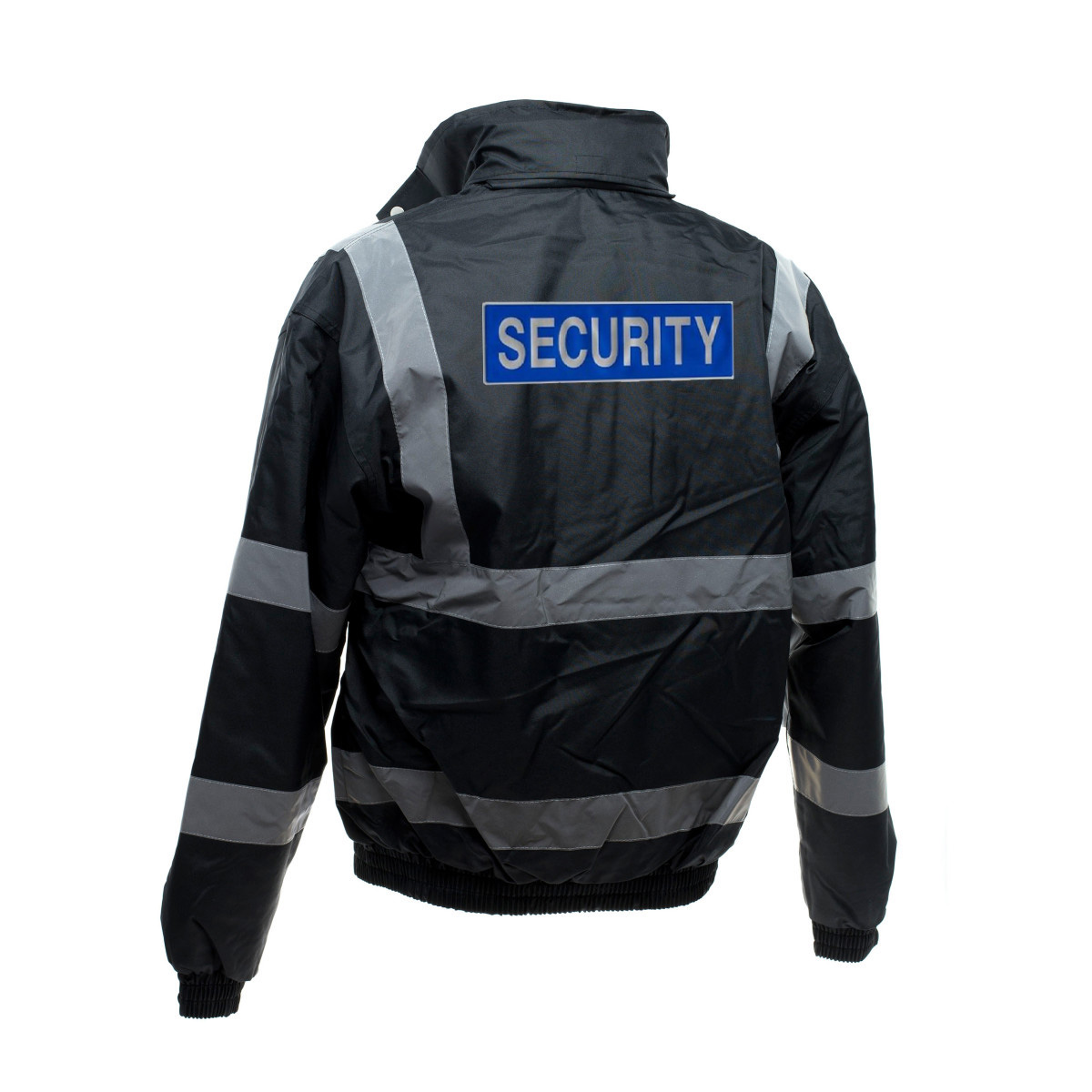 ‘SECURITY’ Printed Enhanced Visibility Bomber Jacket – Workwear World