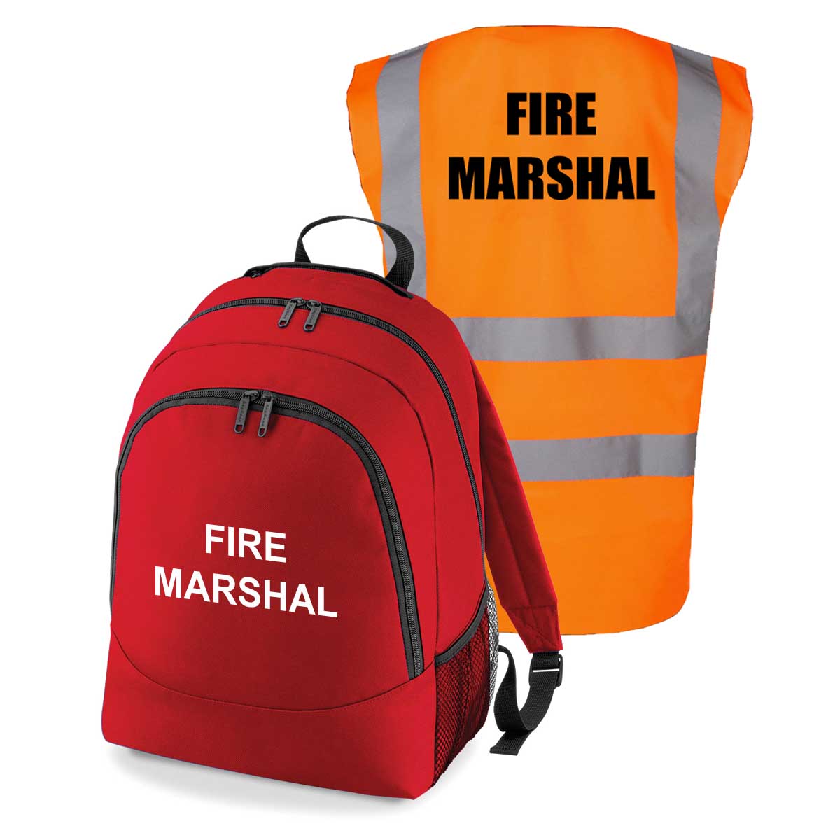 Printed Flame Graphic ‘Fire Grab Bag’ 30 Litre Emergency Equipment ...