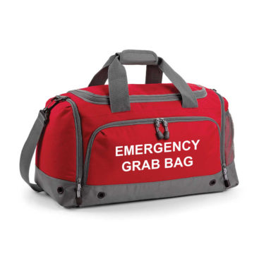 Printed ‘Fire Safety Documents’ Emergency Grab Bag – Workwear World