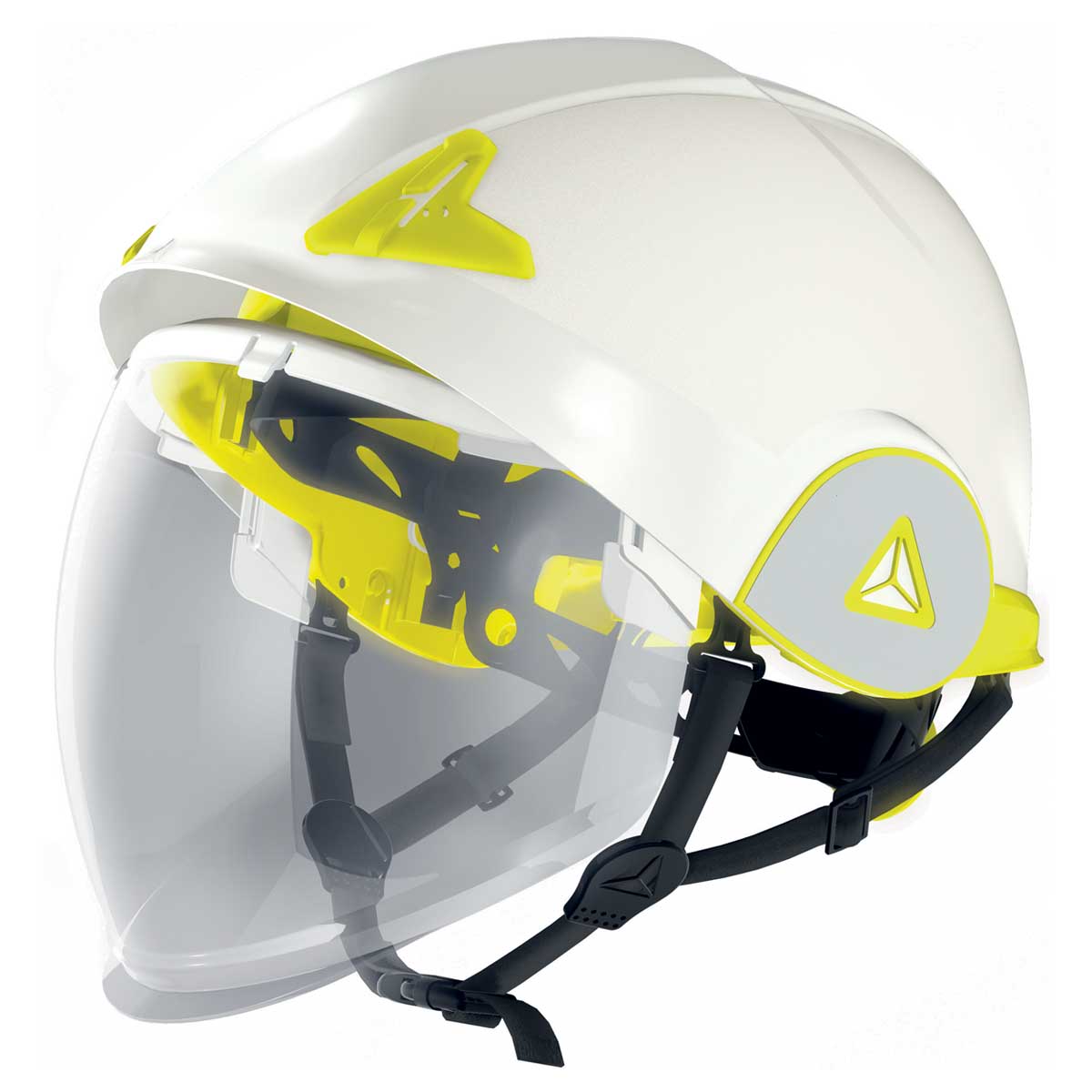 hard hat with retractable visor