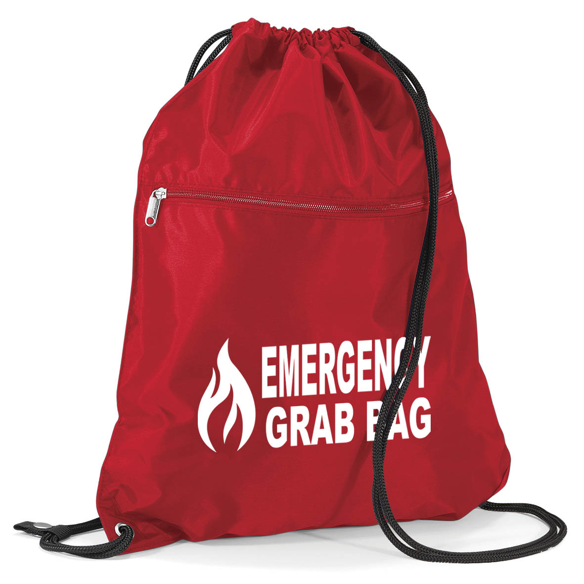 Printed Flame Graphic ‘Fire Grab Bag’ 30 Litre Emergency Equipment ...