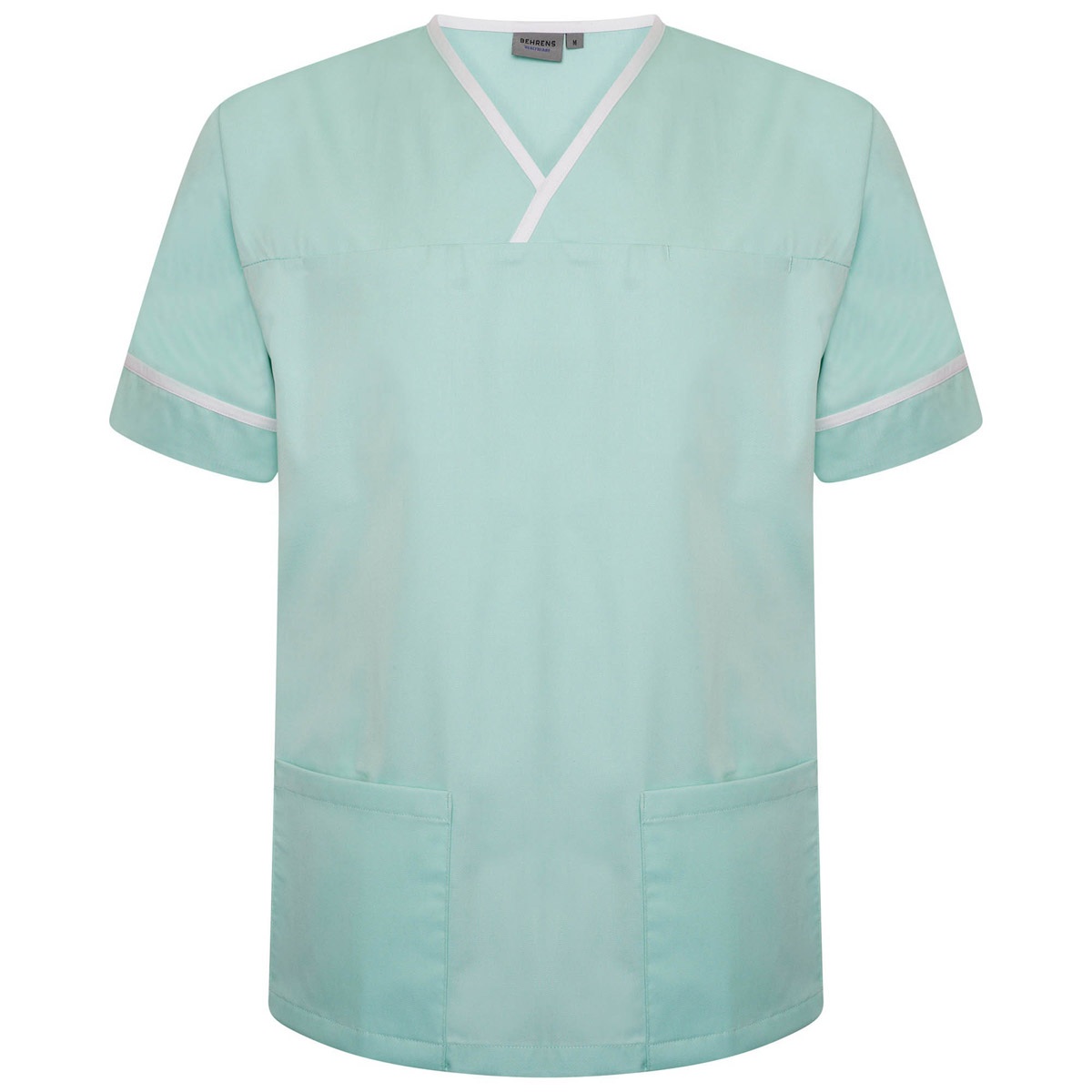 Behrens Unisex Contrast Trimmed Hospital Scrub Tunic – Workwear World