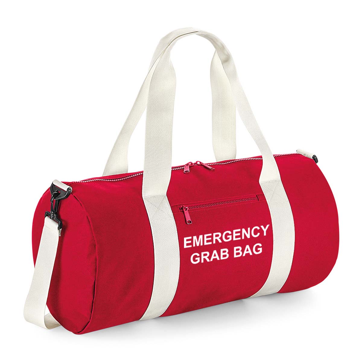 Printed ‘Emergency Grab Bag’ Home & Car Evacuation Safety Kit Contrast